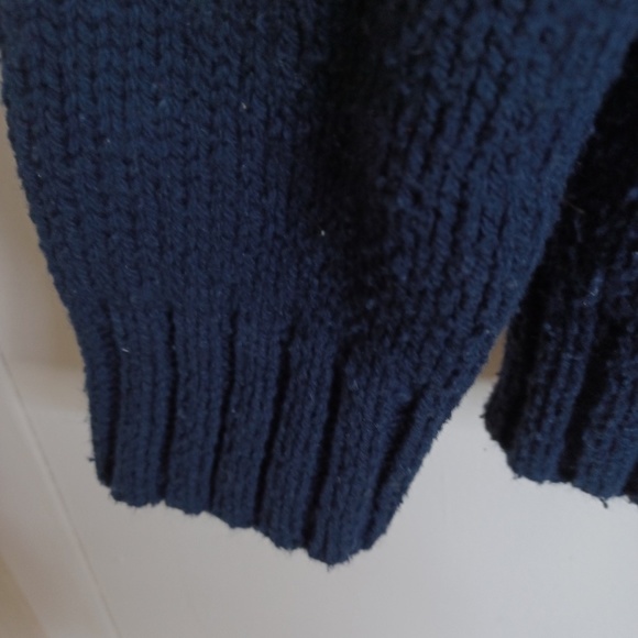 J.CREW Men's Cotton Knit Crewneck Sweater in Black. Size: Small - Picture 6 of 15